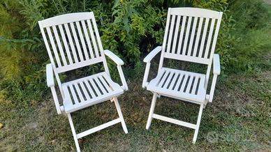 sedie da giardino