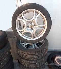 1 CERCHIO SINGOLO - ALFA MITO 17P