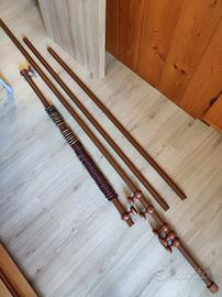 Pali in legno per tende da interni 