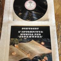 Vinile Incompiuta e Rosamunda di Schubert