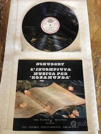 Vinile Incompiuta e Rosamunda di Schubert