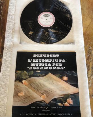 Vinile Incompiuta e Rosamunda di Schubert