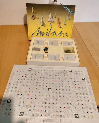 Gioco da tavolo "Milano" Vintage  Quiz e Curiosit