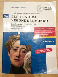 libro letteratura visione del mondo 9788858329740