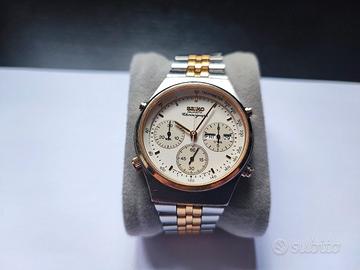 Seiko Chronograph 7A38-7270 acciaio/oro