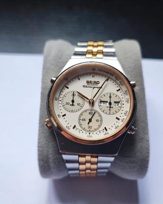 Seiko Chronograph 7A38-7270 acciaio/oro