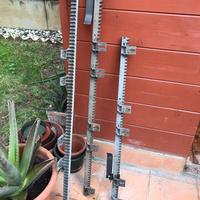 Cremagliera per cancello con ruote