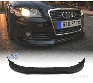 SPOILER LABBRO ANTERIORE AUDI A3 8P 8PA 03-08 LOOK