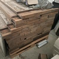 Iroko tavole di legno vintage