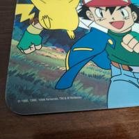 mouse pad pikachu pokemon 1998 vintage Nintendo