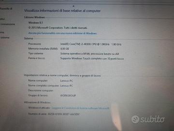 Lenovo PC portatile