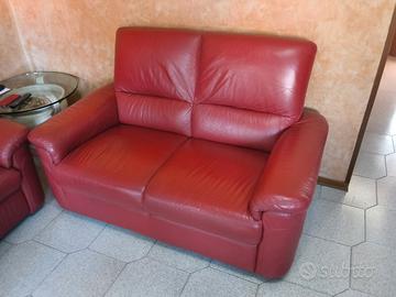 Divano in pelle 2 posti Chateau d'ax