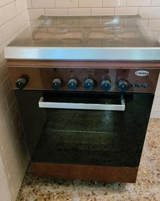 Piano cottura con forno a gas 60x60
