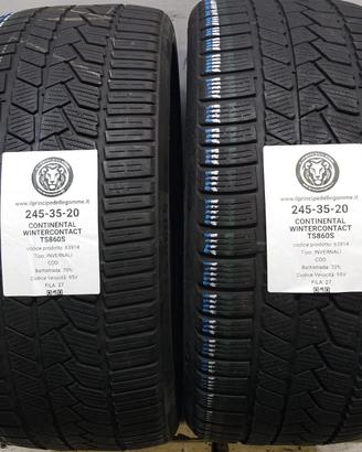 2 GOMME 245 35 20 CONTINENTAL A63914