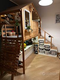 Straordinaria Casetta-gioco Artigianale su Misura