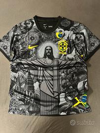 Maglia Da Calcio Brasile Cristo Redentore