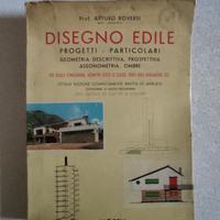 ANTICO LIBRO SCOLASTICO DEL 1962: “DISEGNO EDILE”