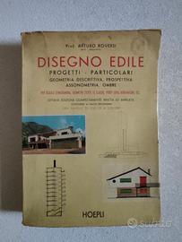 ANTICO LIBRO SCOLASTICO DEL 1962: “DISEGNO EDILE”
