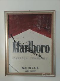 QUADRO POP ART Marlboro Borowskj 80x60 Street Art