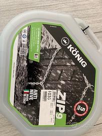 CATENE DA NEVE KONIG MAI USATE, SIGILLATE