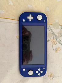 Nintendo switch lite blu