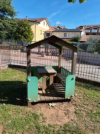 Casetta in legno per bambini