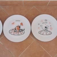 Piatti per Pizza Marini Collection caricature
