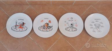 Piatti per Pizza Marini Collection caricature