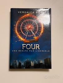 Libro Four divergente veronica roth autografato