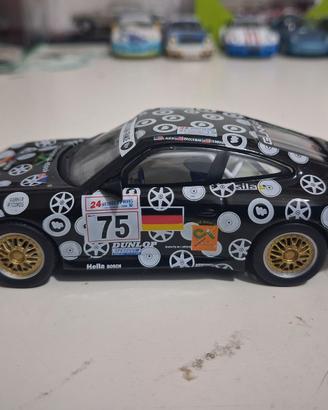 modellino high speed 1/43 porsche 911 gt3 r 24h le