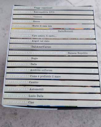 cofanetto cd dvd Lucio Dalla 