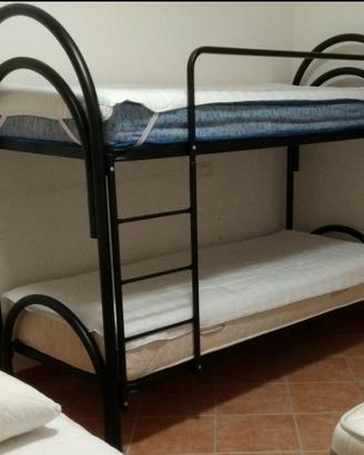 Letto a castello nero