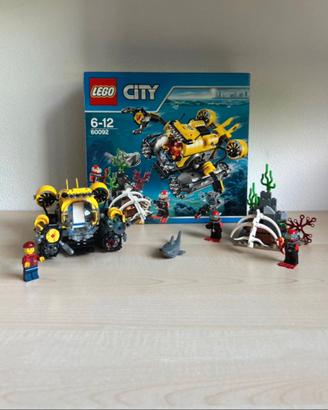 LEGO City 60092 Deep Sea Submarine – Set Completo