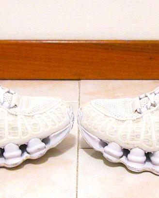 Scarpe originali NIKE SHOX TL bianche EUR 36.5