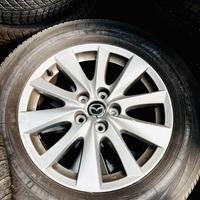 4 cerchi in lega da 17 completi di pneumatici