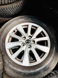 4 cerchi in lega da 17 completi di pneumatici