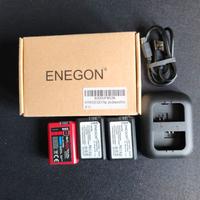 NP-FW50 ENEGON – 2 Batterie + Caricatore Rapido