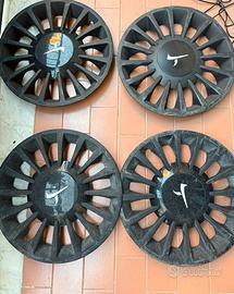 4 platto copricerchi Coprimozzo Lancia Ypsilon R15