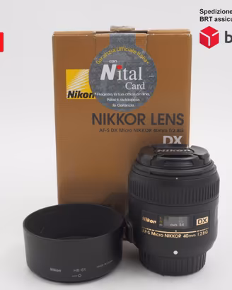 Nikon AF-S DX 40 F2.8 G Micro (Nikon)