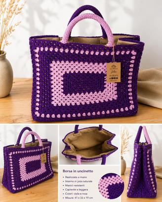 Borsa uncinetto