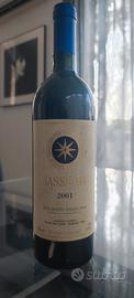 Bolgheri Sassicaia  del 2001