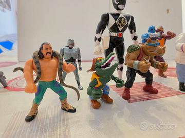 LOTTO ACTION FIGURE VINTAGE ANNI '80/'90 (8 pezzi)