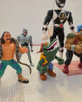 LOTTO ACTION FIGURE VINTAGE ANNI '80/'90 (8 pezzi)