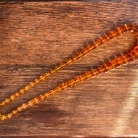 Collana vintage in perle di ambra baltica