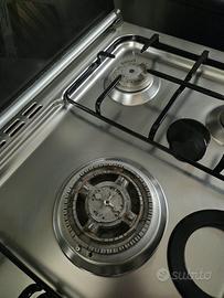 cucina 5 fuochi wega white