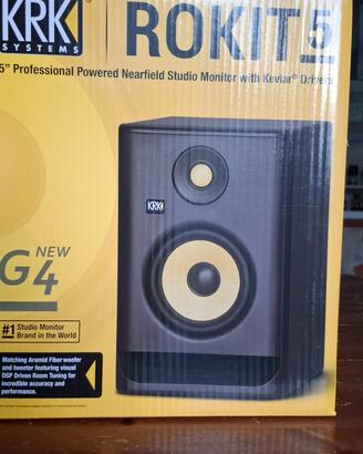 Coppia Monitor da Studio KRK Rokit 5 G4