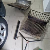 Barbecue in acciaio