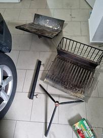 Barbecue in acciaio