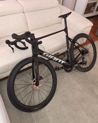 Cerchi in CARBONIO BMC Cr 50 Sl + DISCHI E GOMME