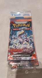 Bustine Pokemon Scarlatto e Violetto sealed